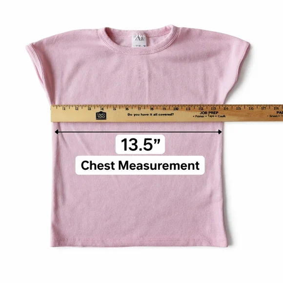 Zara Girls Ribbed Pink Short Sleeve Tee Top Size 11-12 (152cm) Cotton Stretch - Picture 3 of 6